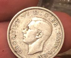 1937 Shilling George VI Silver