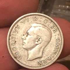 1937 Shilling George VI Silver