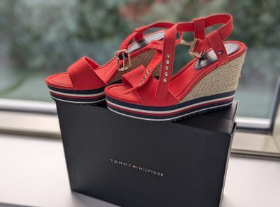Tommy Hilfiger shoes - wedge heels shoes - size 5/38