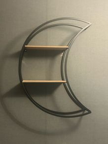 Moon-Shaped Shelf