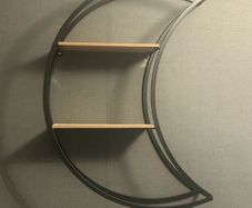 Moon-Shaped Shelf