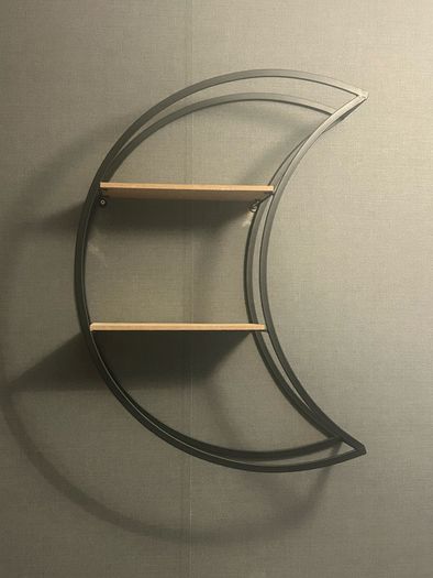 Moon-Shaped Shelf