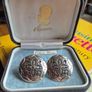 Vintage Religious Earrings Image 2