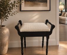 Bedroom stool / piano seat