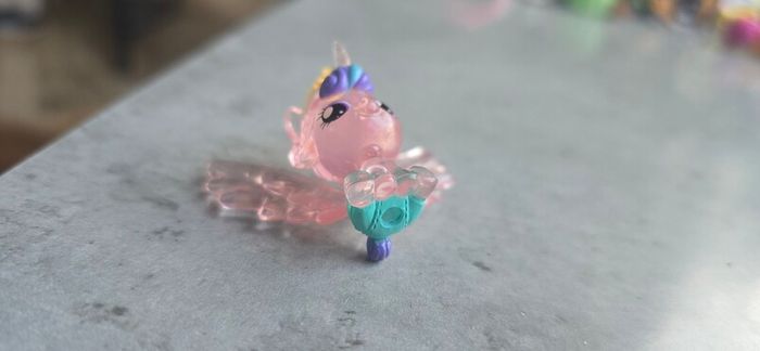 Baby Flurry HTF mini Figure clear G4 My Little Pony