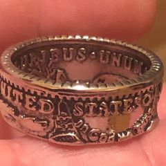 Morgan Dollar Rings Different sizes Post Included See Description