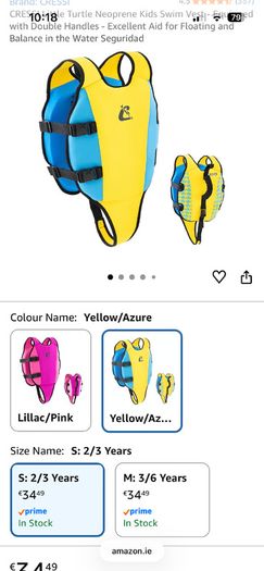 Swim vest