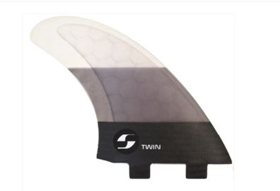 Scarfini HX Twin Fiberglass FCS Dual Tab Surfboard Fin