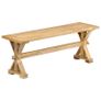 Hall Bench 120x35x45 cm Solid Mango Wood Image 10