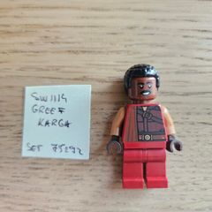lego sw1114 greef karga, set 75292