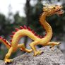 Yellow Chinese Dragon. Action Figure Image 5