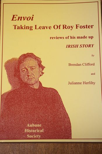 Envoi Taking Leave of Roy Foster.