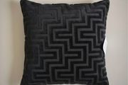 Primark Cushion Cover Black 43x43cm