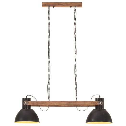 Industrial Hanging Lamp 25 W Dead Black 109 cm E27