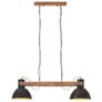 Industrial Hanging Lamp 25 W Dead Black 109 cm E27 Image 3