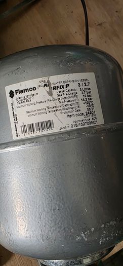 expansion vessel
