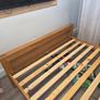 Solid pine kingsize bed Image 2