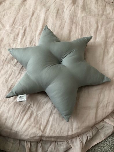 Cam Cam Star Dot Cushion - Grey Gold Dot limited Edition