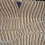 Antique Black Forest Carved Wood Tray with Fern Leaves Image 4