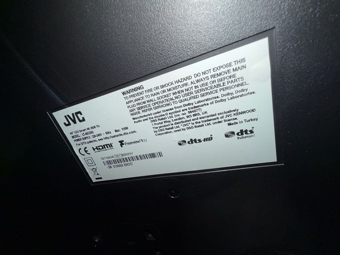 Jvc Led Smart Tv 40"