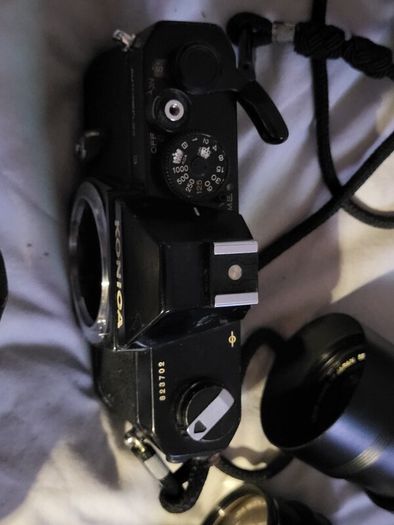 Konica camera and lenses rare