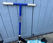boys scorch zinc scooter blue