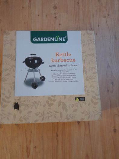 Kettle Charcoal Barbecue 18-diameter