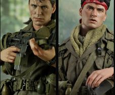 Hot Toys Platoon Chris Taylor (MMS135) & Sergeant Barnes (MMS141) Set