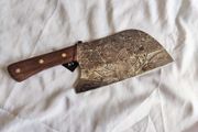 Cleaver Knife Celtic Irish Cross By Di'Casteel