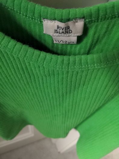 RIVER ISLAND girls sleeveless crop top