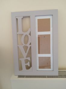 Shabby Chic Love Collage Picture Frame