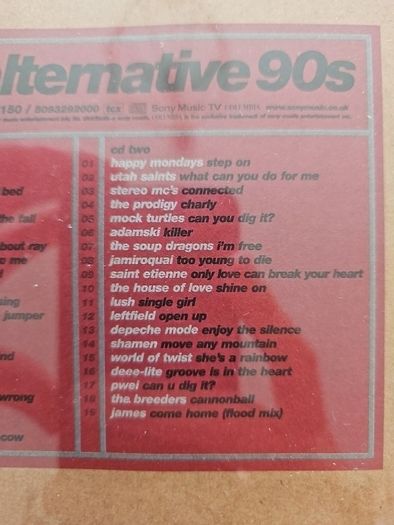 Alternative 90s  2CD Compilation