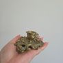 Vintage Brass Chamberstick Handled Candle Holder Image 2
