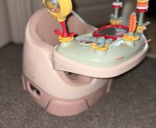Mamas & Papas Bug 3-in-1 Floor and Booster Seat with Activity Tray - Blossom