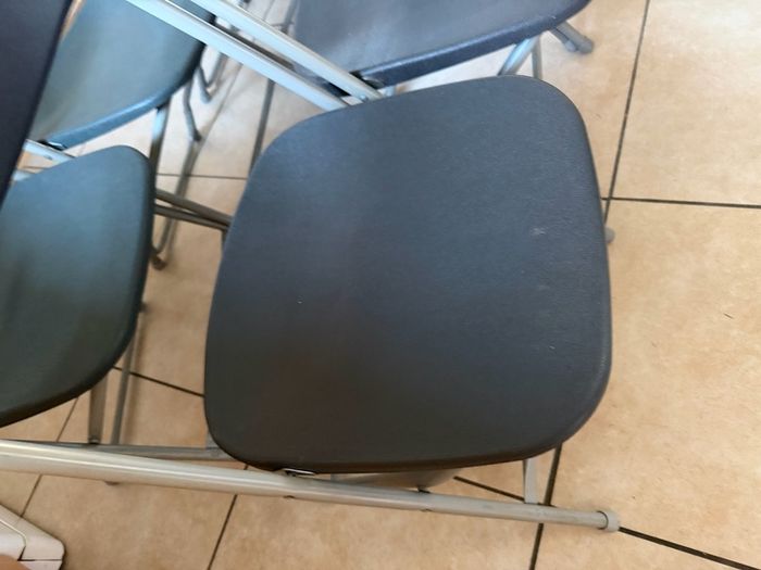 6 foldable chairs