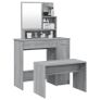 Dressing Table Set Grey Sonoma 86.5x35x136 cm (FREE SHIPPING) Image 7