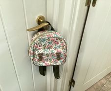 Claire's kids flower back pack New