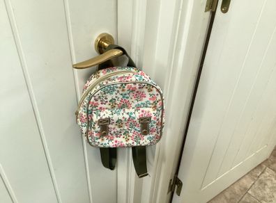 Claire's kids flower back pack New