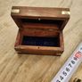 minature nauticle brass telescope in brass inlay box. Image 3