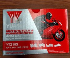 Motorcycle AGM High performance battery