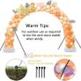 NEW SALE | Balloon Arch Kit, 10 Ft Adjustable Balloon Arch Stand Kit (2.7M Tall & 3M Wide) with Water Fillable Base and Fibre Poles, for Wedding Graduation Birthday Party Supplies Christmas Image 4