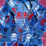 M&S Skulls sleepsuit 3-4 Image 2
