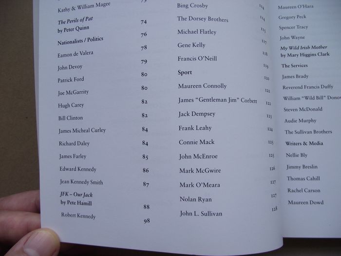 'Greatest Irish Americans of the 20th Century' by Patricia Harty