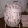 Wicker Pram - rattan dolls pram Image 3