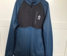 Mens Gym king track top size Large