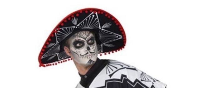 Dia de los Muertos Bandit Hat