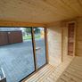Sauna with wood fire stove Image 3