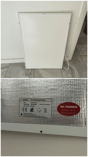 Infrared heating panels