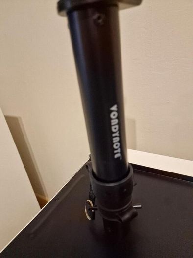 Vondynote Set of 2 Desktop Clamp Speaker Stands Height Adjustable