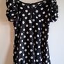 Monki Polka-dot mini dress Size 14/EU 42 Image 2